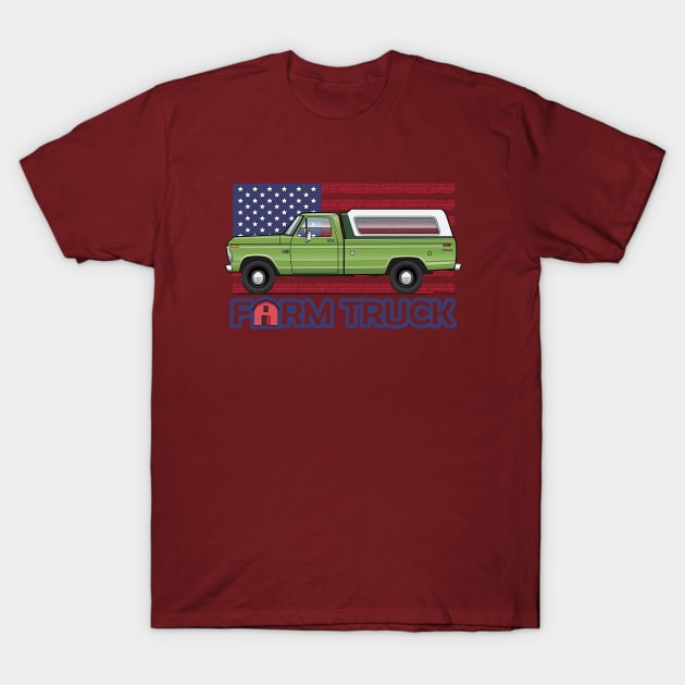 farm truck T-Shirt by JRCustoms44